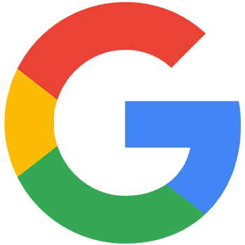 Multicolored "G" logo with segments in red, yellow, green, and blue.